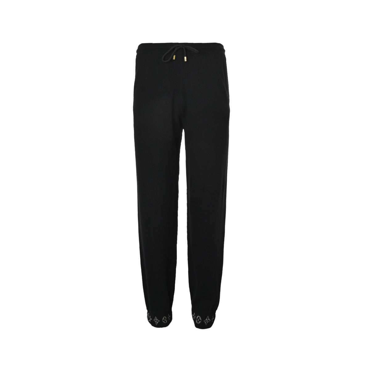Louis Vuitton 25ss jacquard threaded woolen legged trousers