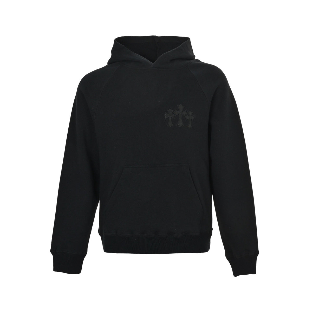Chrome Hearts/Chrome Heart 25Fw logo Sanskrit embroidered hooded sweatshirt