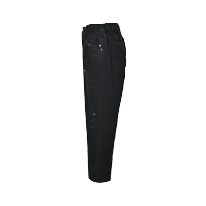 MAISONMARGIELA/Maggiela splash-ink elastic jeans