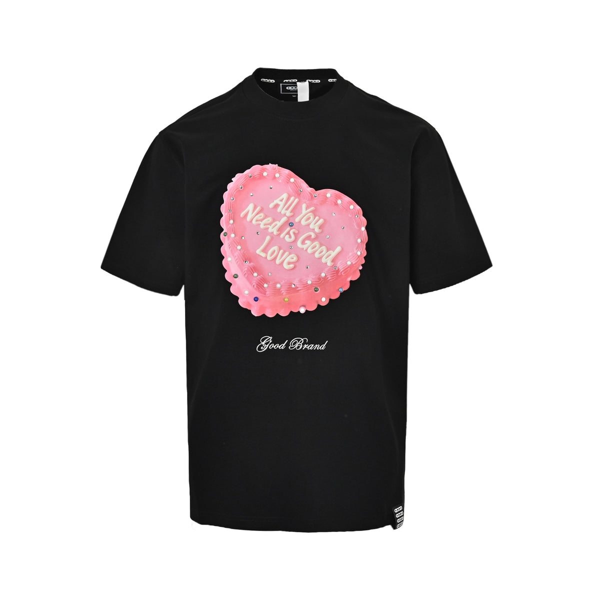 GOOD BRAND GB love cake print short sleeves