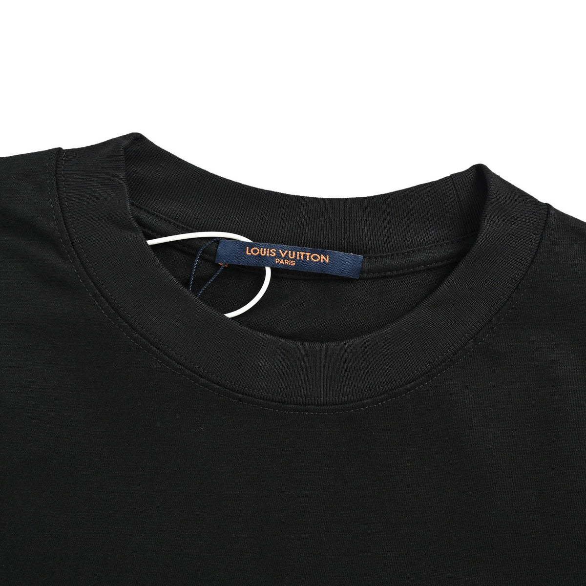 Louis Vuitton patch letter logo embroidered short sleeves