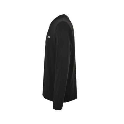 Zegna/Jegna 25Fw simple logo letter embroidered long-sleeved T-shirt