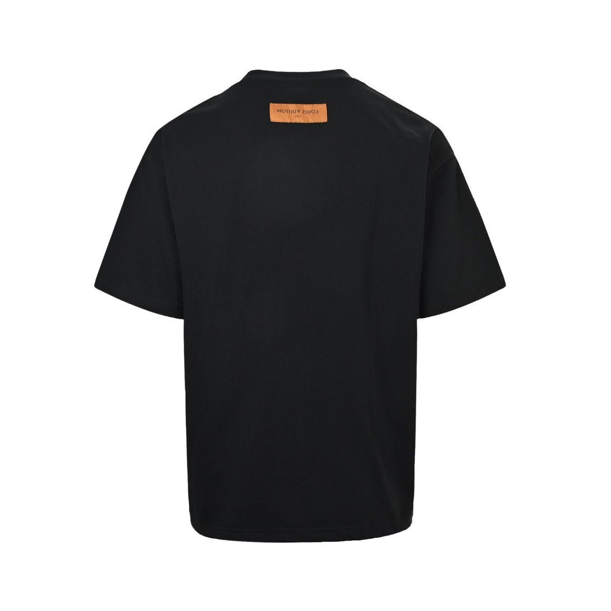 Louis Vuitton 26ss wave pattern color block presbyopia embroidered short sleeves