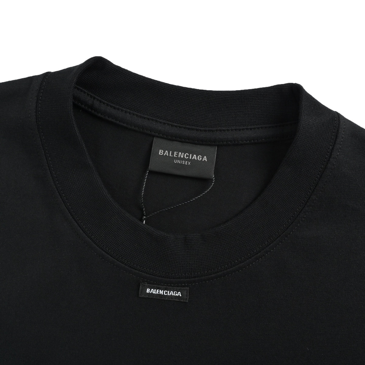 Balenciaga 26ss collar short sleeves with small label