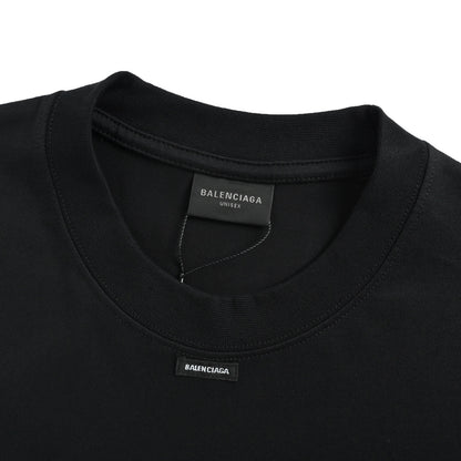 Balenciaga 26ss collar short sleeves with small label