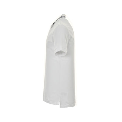 Burberry neckline war horse embroidered Polo short sleeves