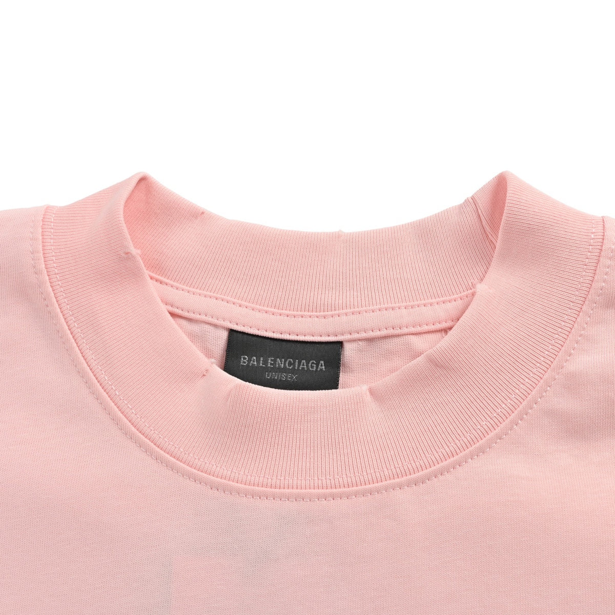 Balenciaga Cola hot diamond distressed short sleeves