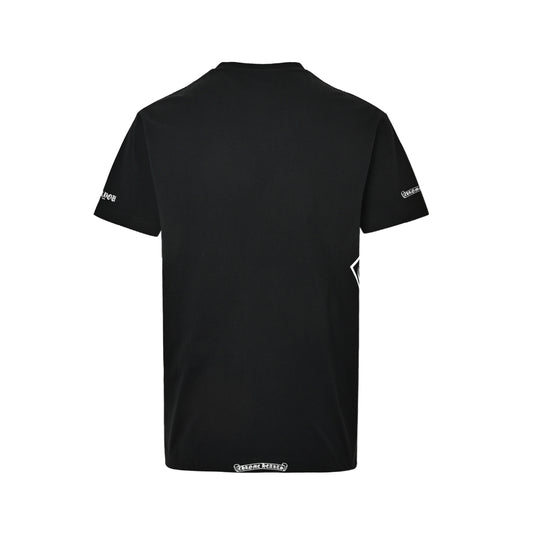 Chrome Hearts/Chrome Heart Sanskrit printed short-sleeves with family and friends seals