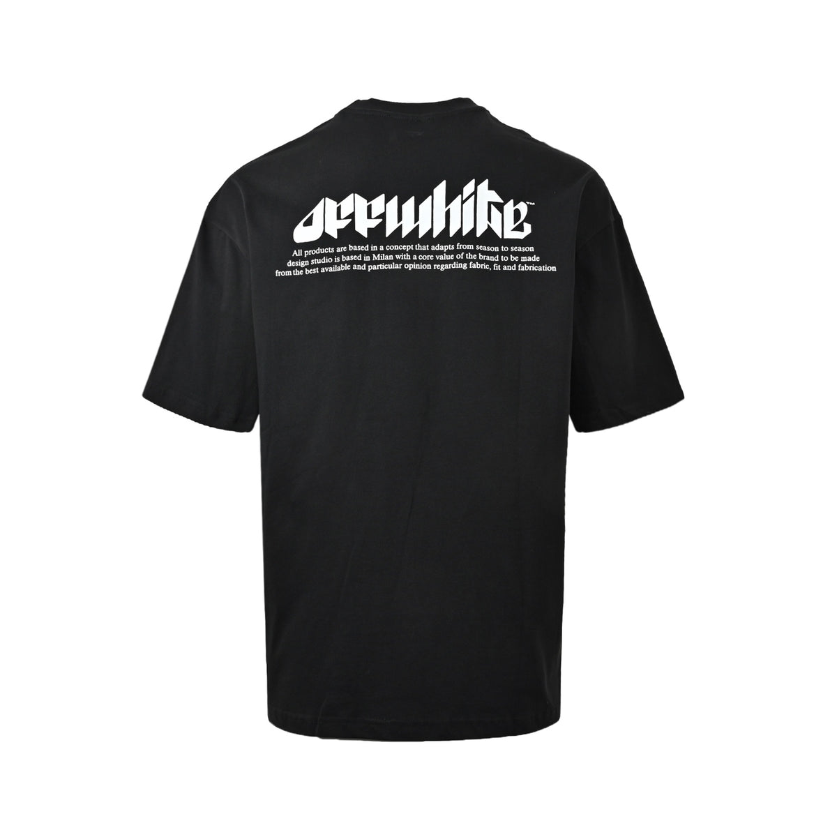 OFF WHITE eye letter logo printed short sleeves