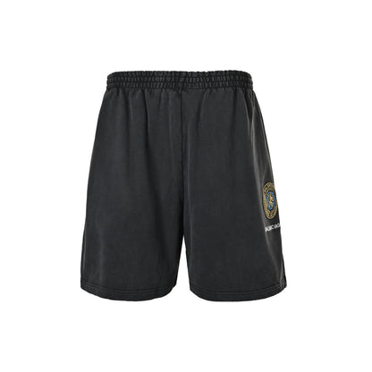 Balenciaga 25ss Manchester United badge embroidered shorts