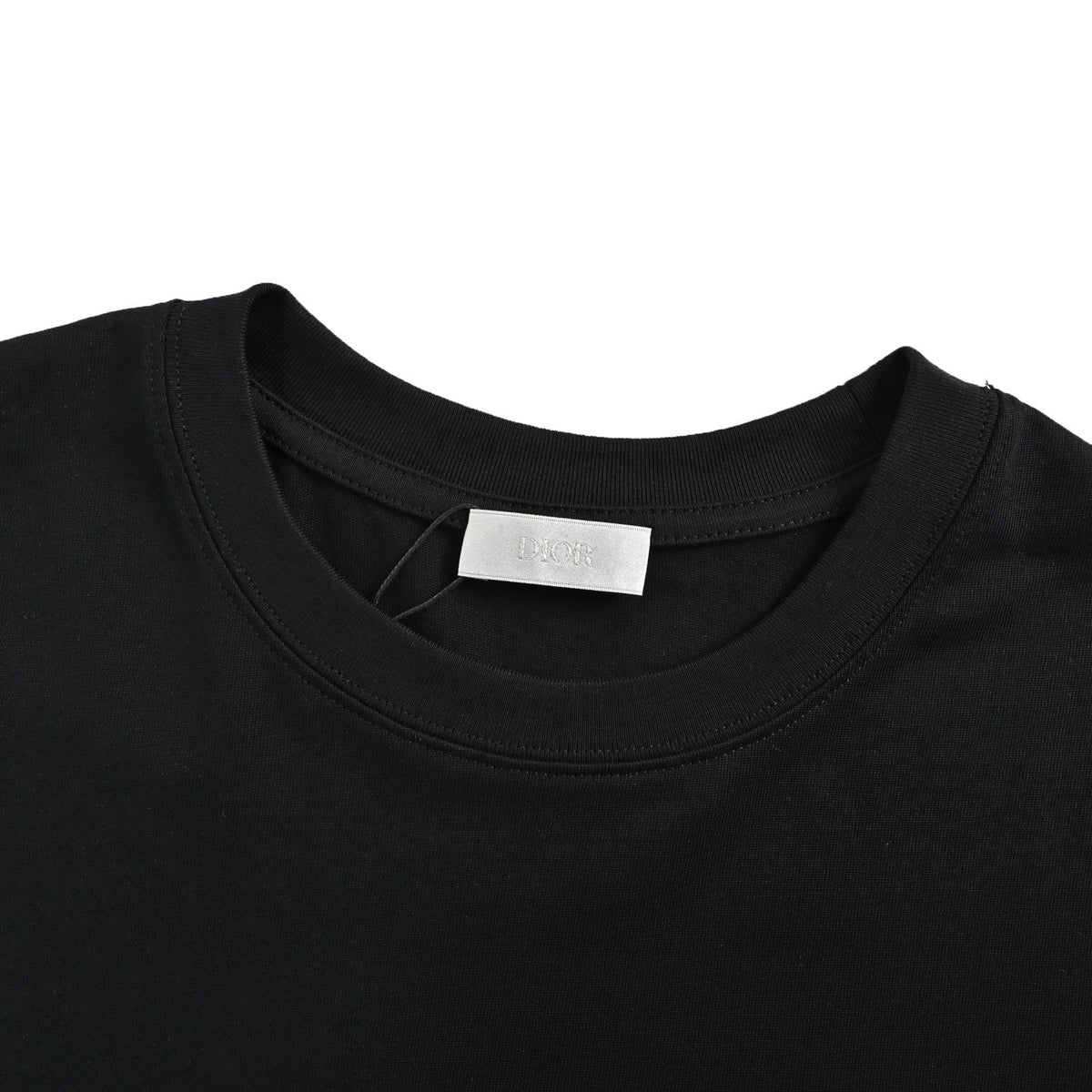 Dior 26ss hot diamond reflective letter short sleeves