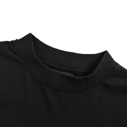 Balenciaga 25ss Michelle Yeoh printed short sleeves