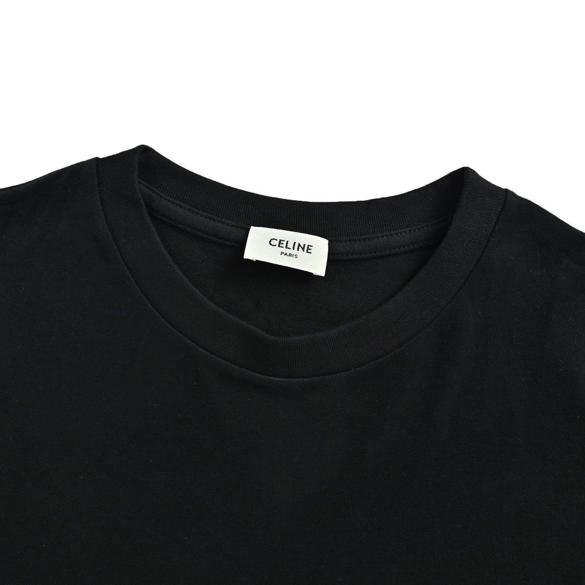 Celine wheat ear embroidery logo short sleeves