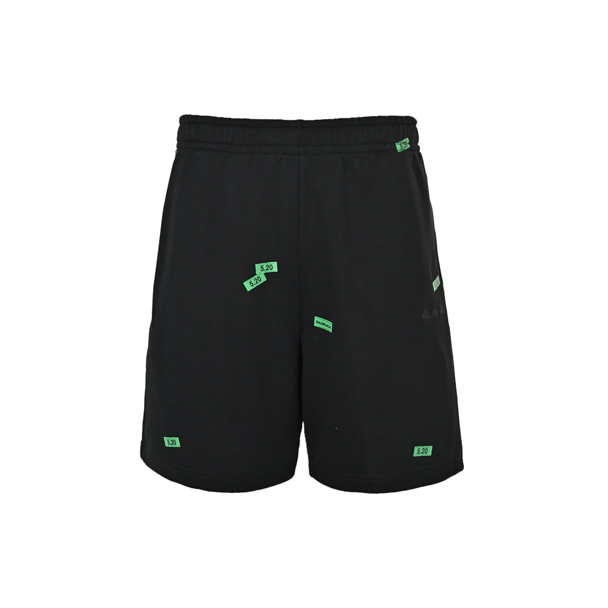 Balenciaga/Balanciaga Paris 5.20 sticker printed small letter shorts