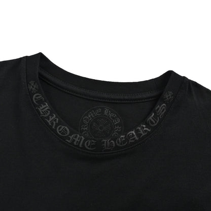Chrome Hearts/Chrome Heart Yellow Sanskrit Printed Short Sleeves
