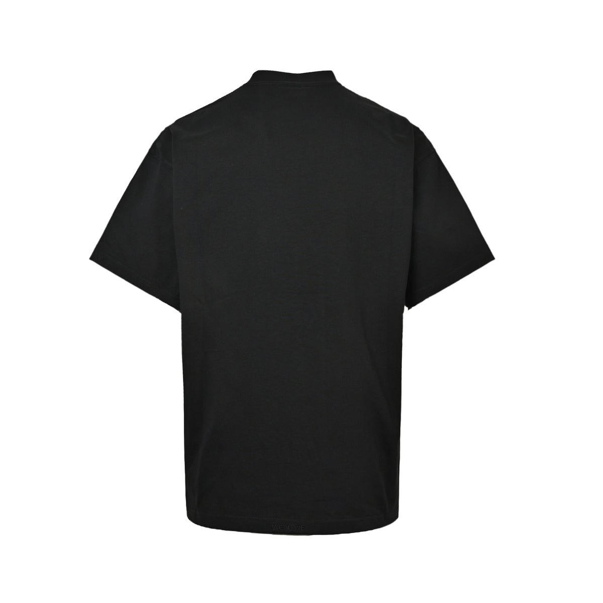 We11 Done Inkjet Simple Logo Distressed Printed Short Sleeves