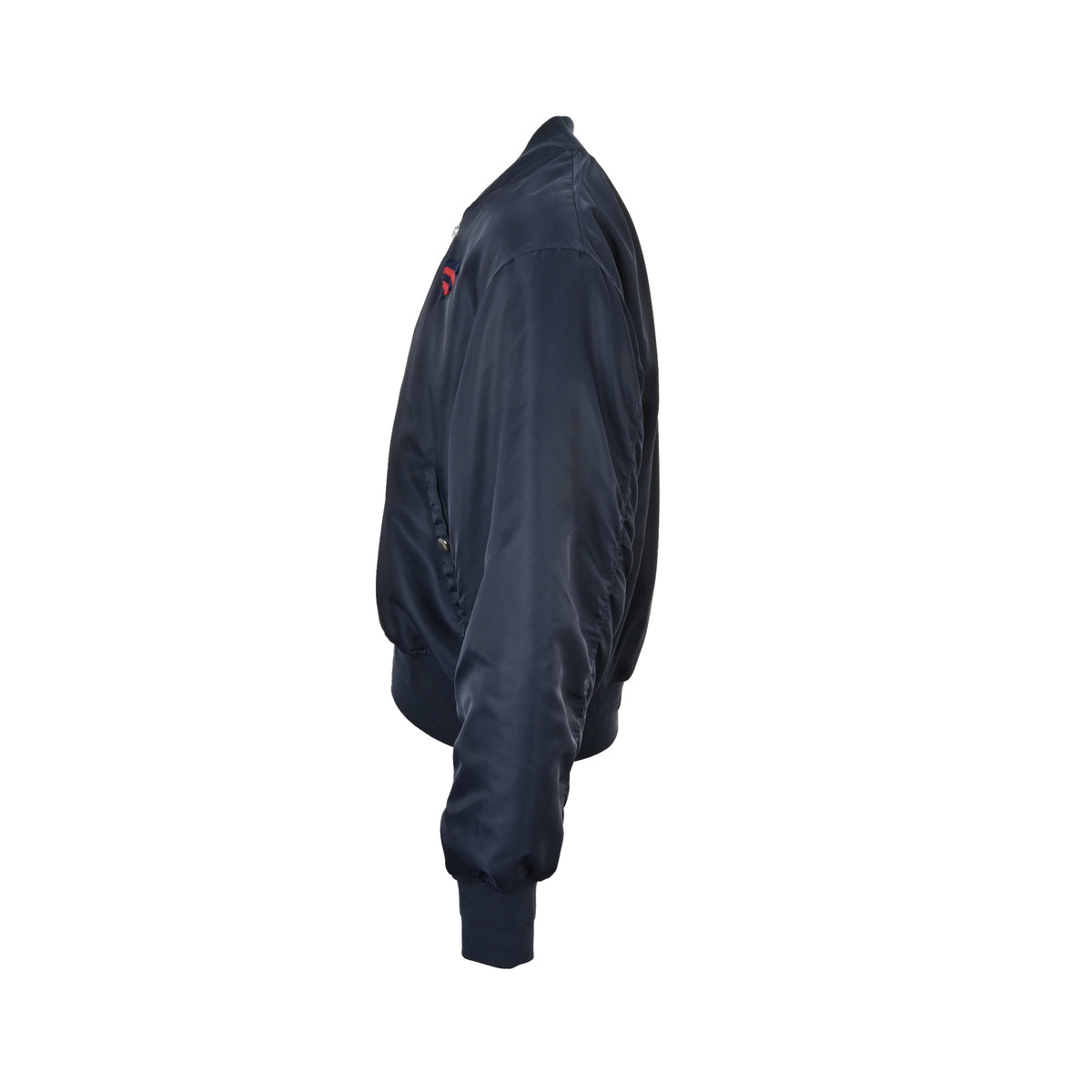 Prada knitted triangle cotton padded jacket