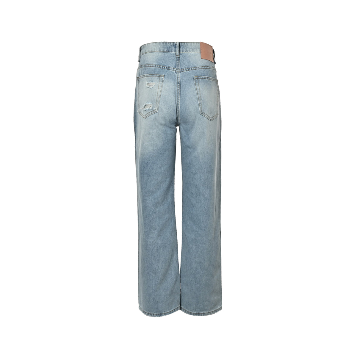 Acne Studios Ice Blue Knife Cut Jeans