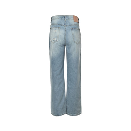 Acne Studios Ice Blue Knife Cut Jeans