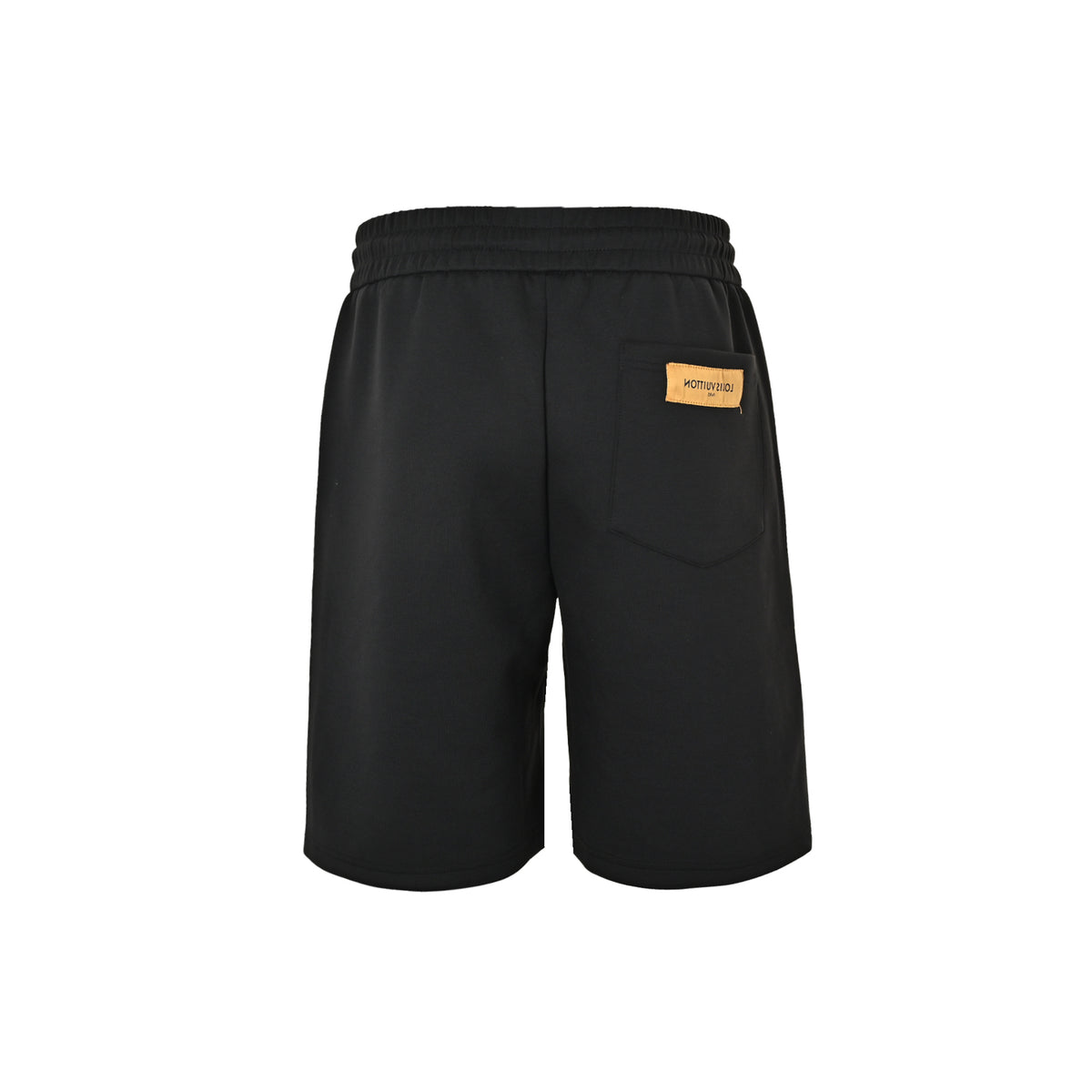 Louis Vuitton hem dark pattern half-length presbyopic embroidered shorts