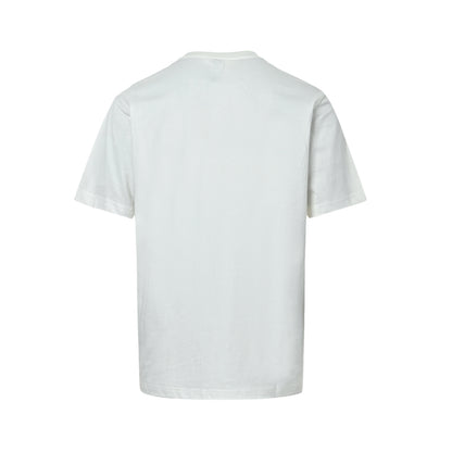 Loewe/Loewei classic embroidered letter pocket short sleeves