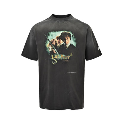 SAINT MICHAEL Harry Potter and the Chamber of Secrets printed short-sleeve