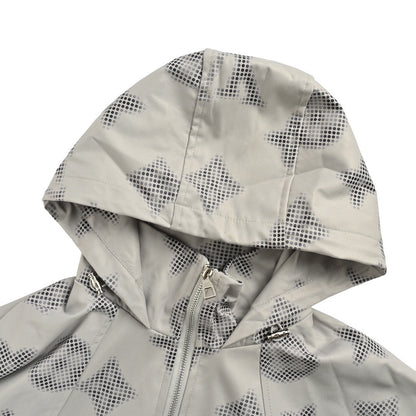 Louis Vuitton 24Fw Presbyopia all-over printed windbreaker zipper jacket
