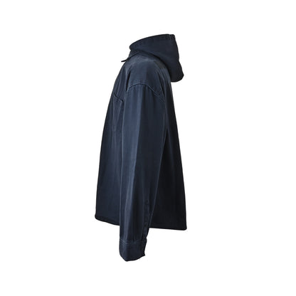 Balenciaga deconstructed hooded denim jacket