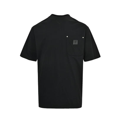 Carhartt WIP Carhartt chest pocket leather label short sleeves