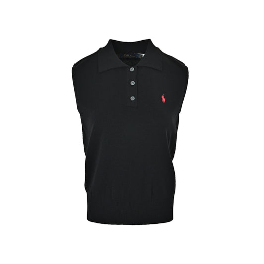 Ralph Lauren Pony logo embroidered sleeveless knitted Polo vest