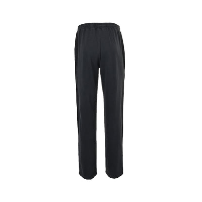Balenciaga tape distressed printed letter trousers