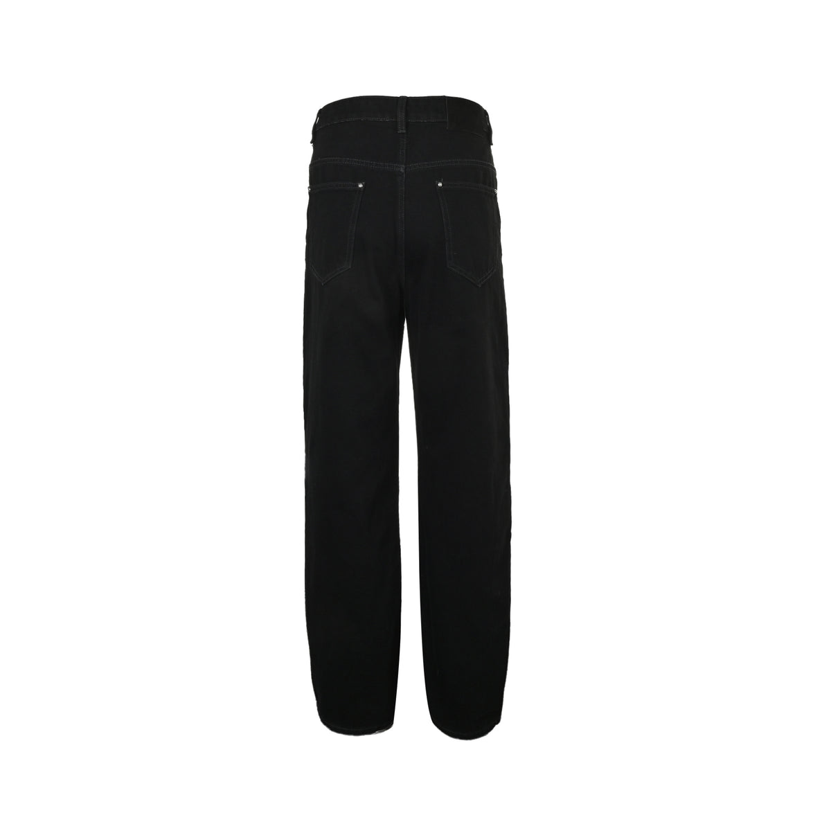 Louis Vuitton burnt flower washed ripped jeans