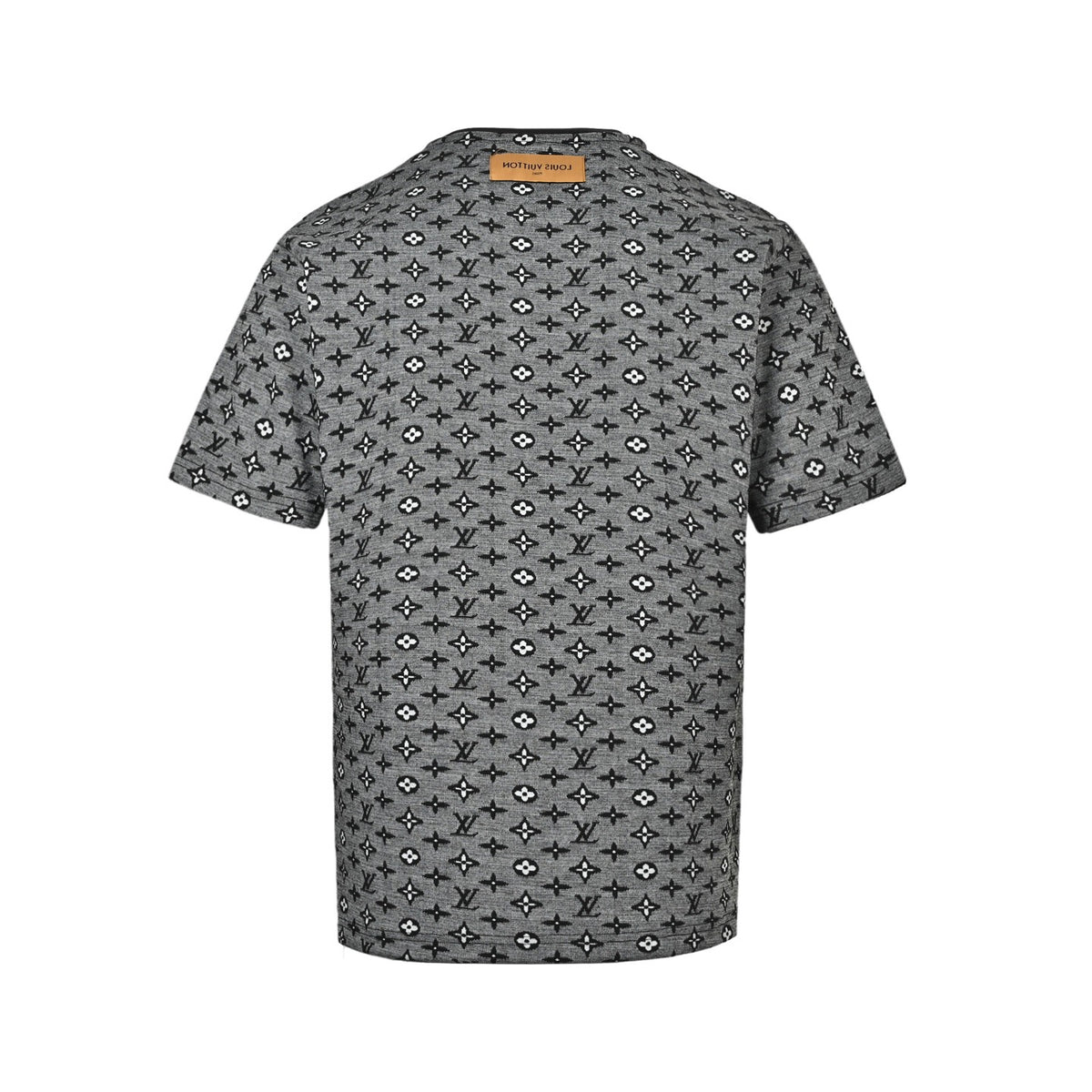 Louis Vuitton 26ss all-over presbyopia jacquard short sleeves