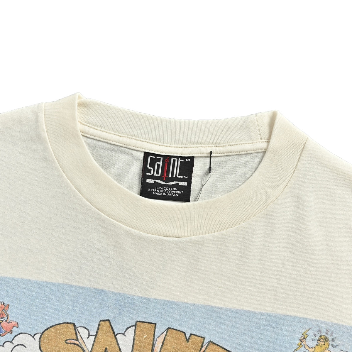 SAINT MICHAEL Volcano Party Print Short Sleeve