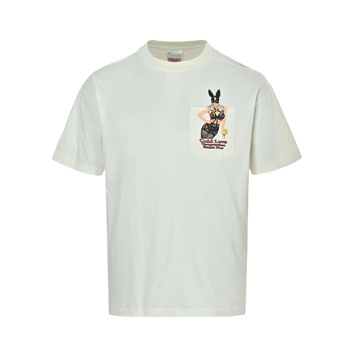 SAINT MICHAEL bunny girl print short sleeves