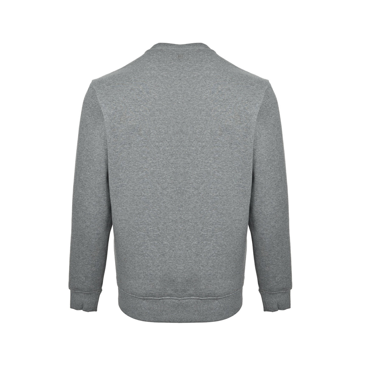 Ami towel embroidered love velvet crew neck sweatshirt
