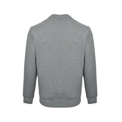 Ami towel embroidered love velvet crew neck sweatshirt
