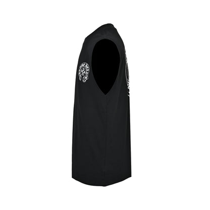 Chrome Hearts Sanskrit horseshoe print vest