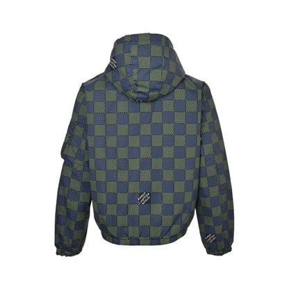 Louis Vuitton presbyopic checkerboard double-sided jacket