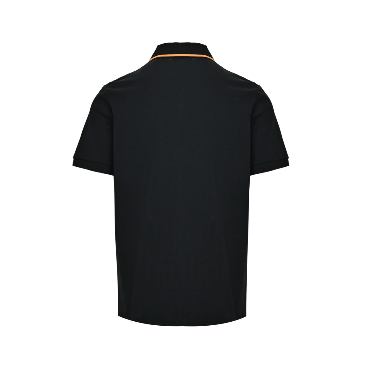 Hermes 26ss collar contrast color chest embroidered logo Polo short sleeves
