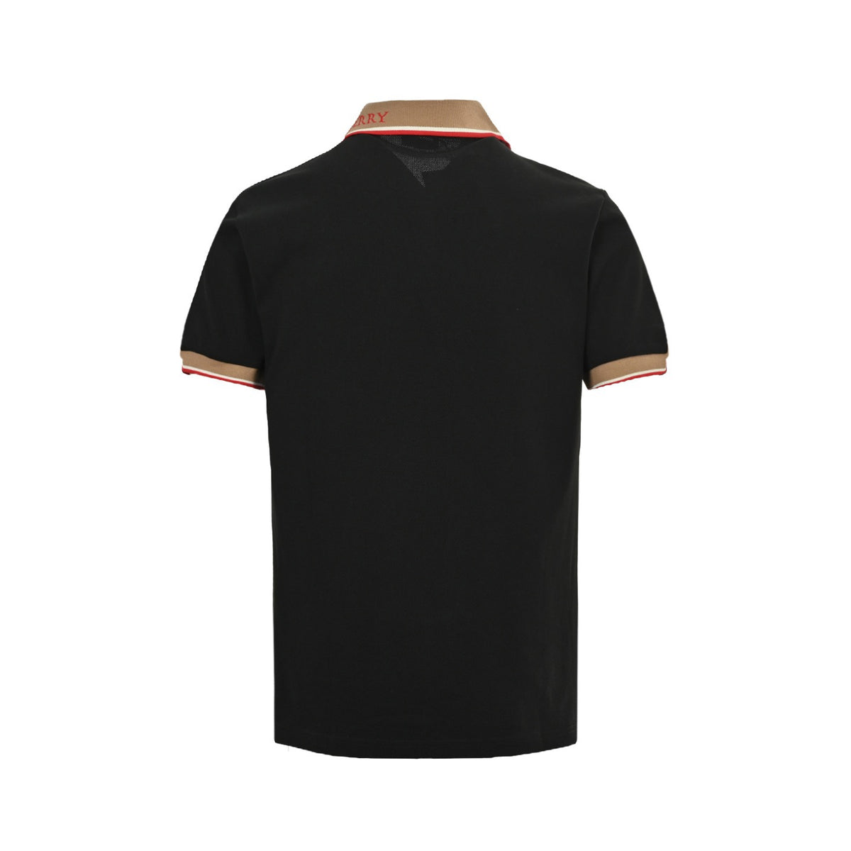 Burberry 25ss War Horse Embroidered Neck Jacquard Polo Short Sleeve
