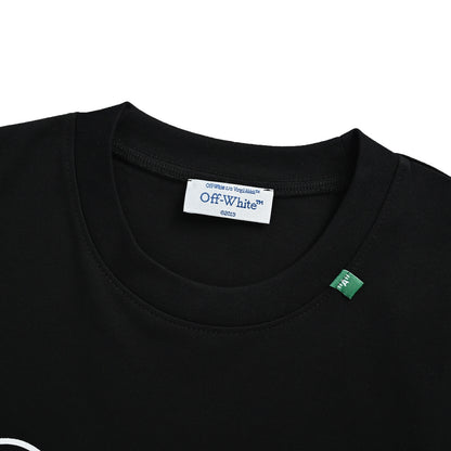 OFF WHITE C/O VIRGIL 19SS 99 pink arrow print short sleeves