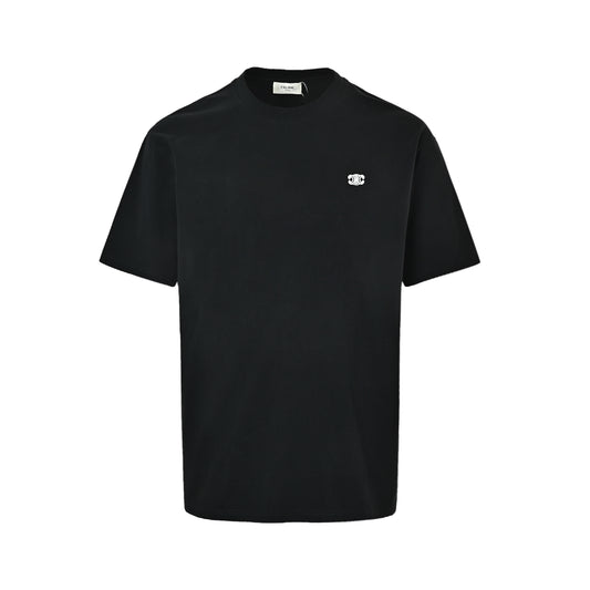 Celine classic Arc de Triomphe embroidered small label short sleeves