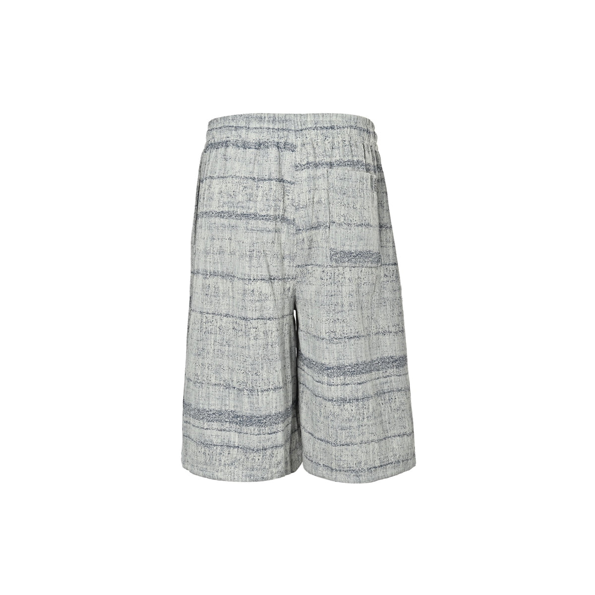 Loewe/Luo Yiwei textured denim denim shorts