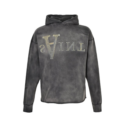 SAINT MICHAEL Barrage Madonna printed hooded sweatshirt