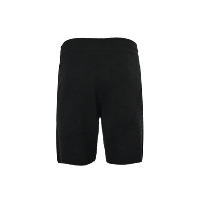 Louis Vuitton 25ss dark pattern old flower jacquard knitted shorts