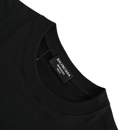 Balenciaga/Balanciaga 23ss double B letter graffiti printed short sleeves