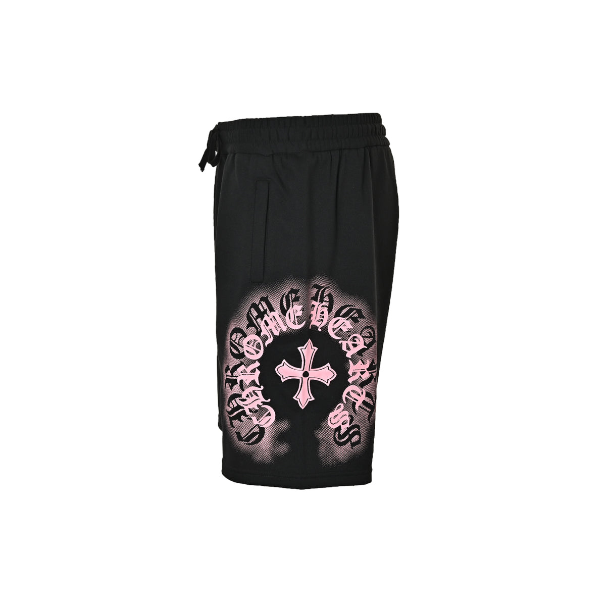 Chrome Hearte/Chrome Heart ghost splash pink printed shorts