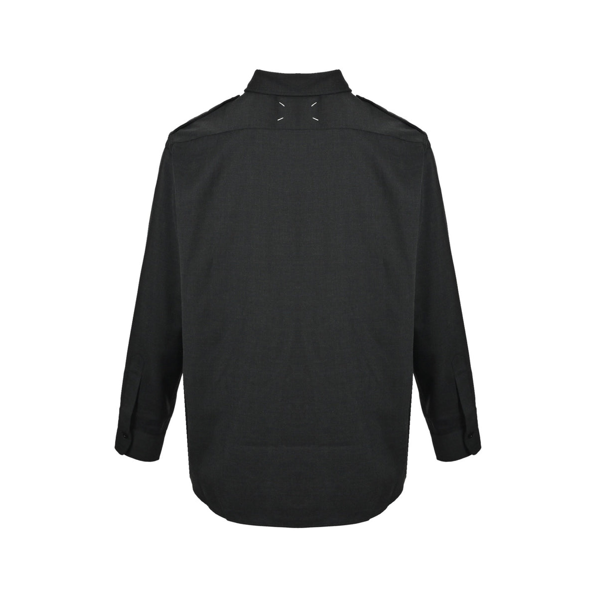 Maison Margiela/Margiela MM6 topstitched wool shirt jacket