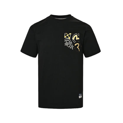 Evisu/福神 Multi-pockets and multi-print printed short sleeves